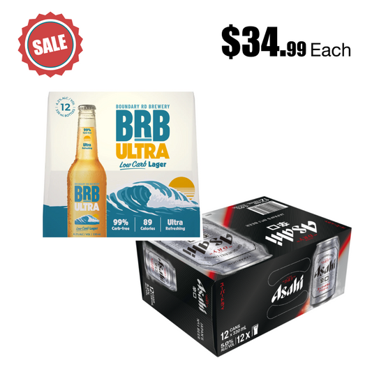 BRB ULC btls 12x330ml/Pure Blonde 12x330ml