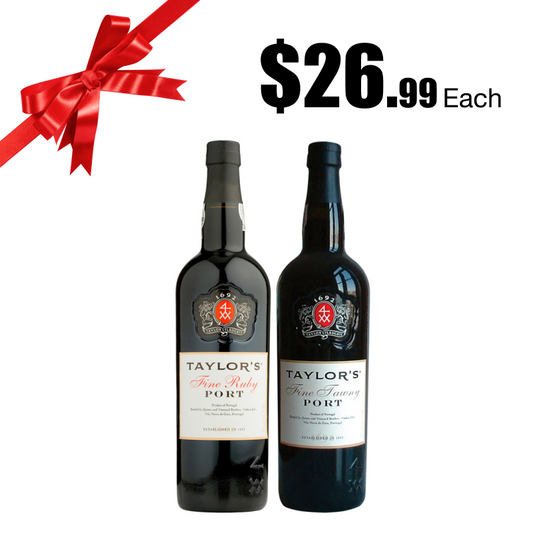 Taylors Fine Ruby / Tawny Ports Ranges (750ml bottle)