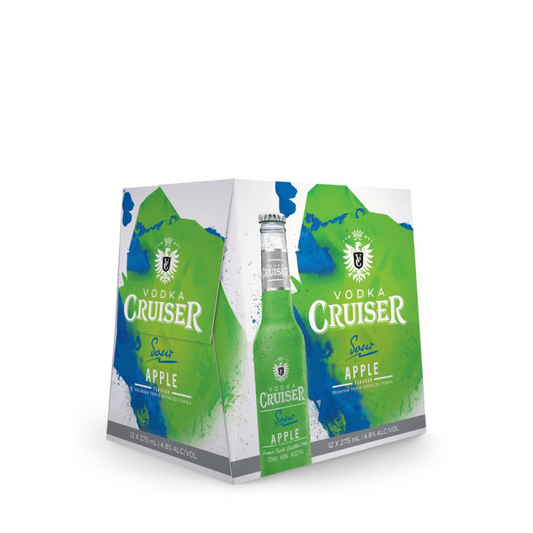 Cruiser Sour Apple 4.8% 12 pk bottles