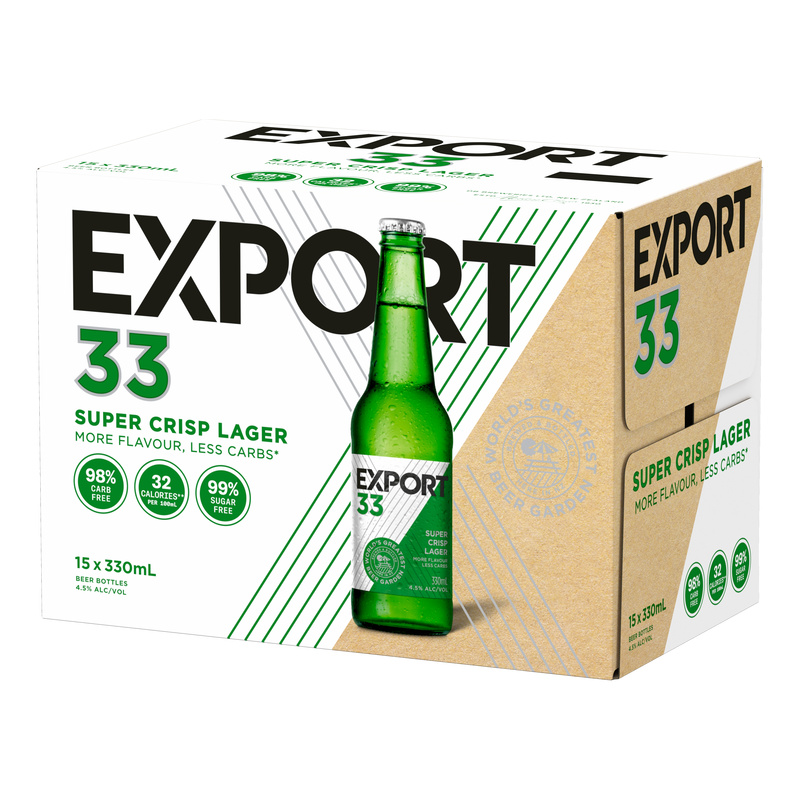 Export 33 15x330ml Bt