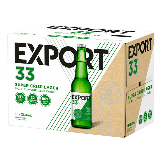 Export 33 15x330ml Bt