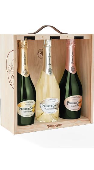 Perrier Jouet Blason Discovery Collection Champagne 3 Pack 750ml